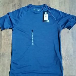 Under Armour short sleeve shirt.